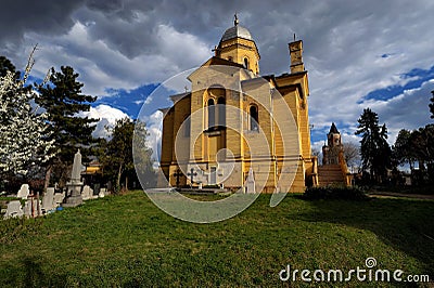 Orthodox Church in Belgrade, Serbia Stock Photo