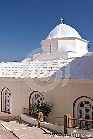 Orthodox Church on Samos Stock Photo