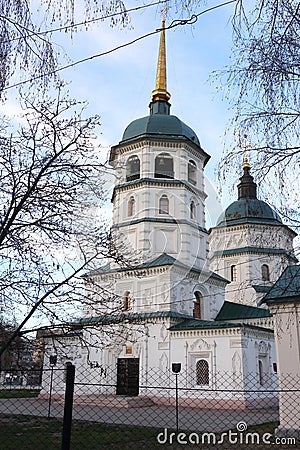 Orthodox Church Trinity, Russia Stock Photo
