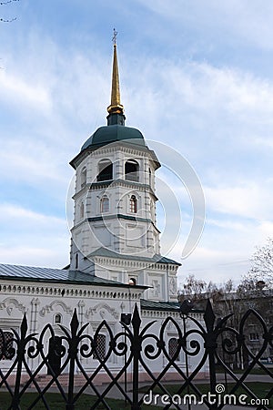 Orthodox Church Trinity, Russia Stock Photo