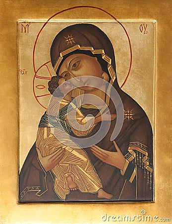 Orthodox icon Stock Photo
