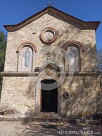 Orthodox Monastery Koporin, built in the period 1402 to 1427, Velika Plana, Serbia Editorial Stock Photo