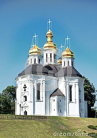 Orthodox temple Stock Photo