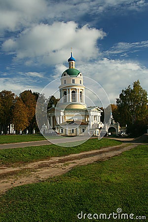 Orthodoxy church in Russia Stock Photo