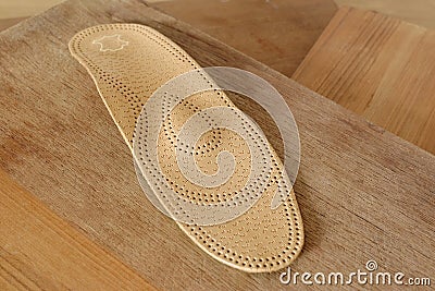 Orthopedic arch support Stock Photo