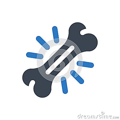 Orthopedic icon Vector Illustration