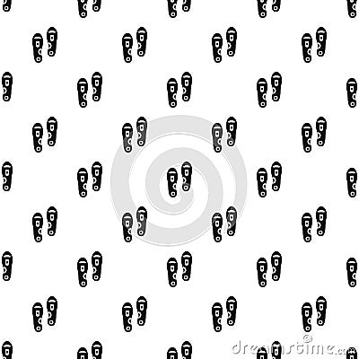 Orthopedic insoles pattern vector Vector Illustration