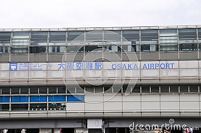 Osaka Airport - Japan Editorial Stock Photo