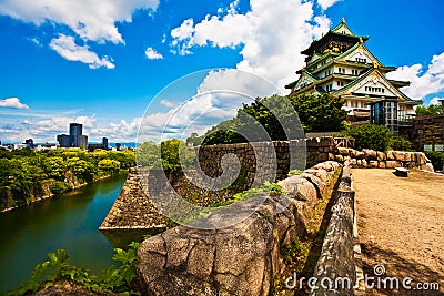 Osaka Castle, Japan Stock Photo