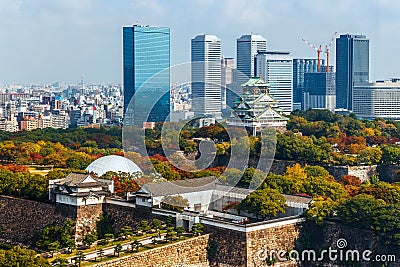 Osaka Castle Editorial Stock Photo