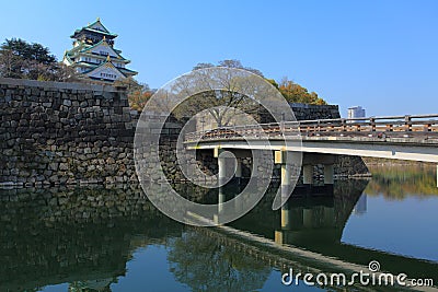 Osaka Castle, Japan Stock Photo