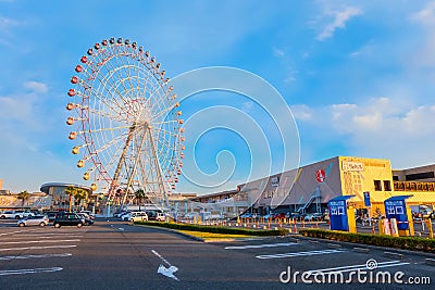 Rinku Pleasure Town Seacle in Osaka, Japan Editorial Stock Photo