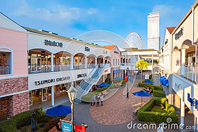 Rinku Premium Outlets in Osaka, Japan Editorial Stock Photo