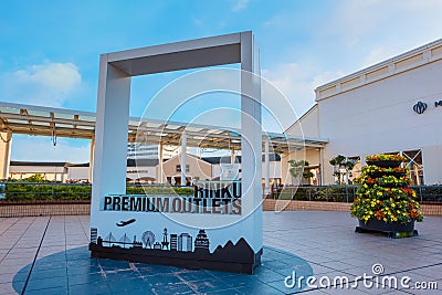 Rinku Premium Outlets in Osaka, Japan Editorial Stock Photo