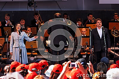 Osasco Orchestra Campos do Jordao Sao Paulo Editorial Stock Photo