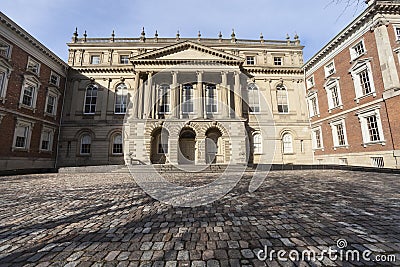 Osgoode Hall, historic building in downtown Toronto in Canada Stock Photo