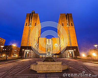 Oslo City Hall Stock Photo