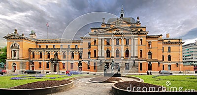 Oslo National theatre, Norway Stock Photo