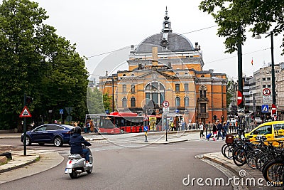 Oslo National Theatre Editorial Stock Photo