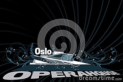 Oslo Opera House Stock Photo
