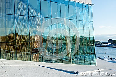 Oslo Opera House, Norway Editorial Stock Photo