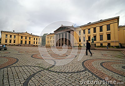 Oslo university Stock Photo