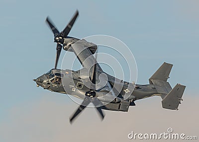 Osprey helicopter US Air Force Stock Photo