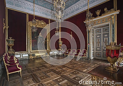 Ostankino palace of Sheremetev family in Moscow. Russia Stock Photo