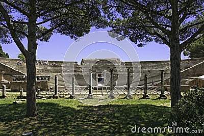 Ostia Antica Stock Photo