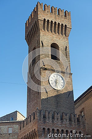 Ostra (Marches, Italy) Stock Photo