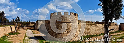 Othello Castle in Famagusta Stock Photo