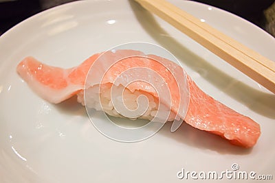 Otoro Sushi Stock Photo