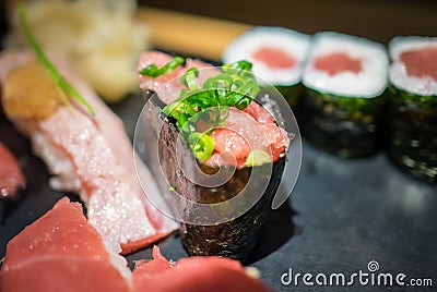 Otoro Sushi Stock Photo