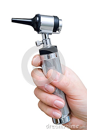 Otoscope Stock Photo