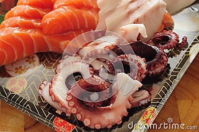 Otsukuri Sashimi Stock Photo