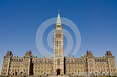 Ottawa Parliament #2 Stock Photo