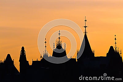 Ottawa Parliament Hill Stock Photo