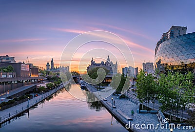 Ottawa Parliament Hill Editorial Stock Photo