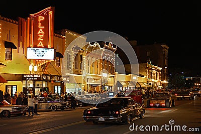 Ottawa Kansas Ol Marais classic vintage hot rod car cruise Editorial Stock Photo