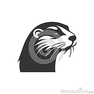 Otter icon Vector Illustration