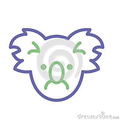 Otter Isolated Vector icon that can be easily modified or edited Vector Illustration