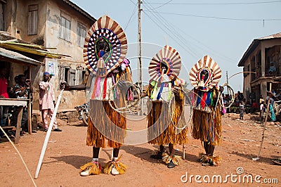 Age Grades festival in Nigeria Editorial Stock Photo