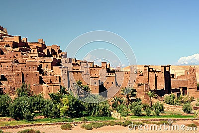 Ouarzazate in Morocco Stock Photo