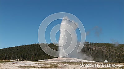 Oude Gelovig in Yellowstone Oude Gelovig in Yellowstone