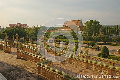 Oudong old capital Cambodia Editorial Stock Photo