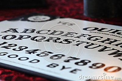 Ouija Board Stock Photo