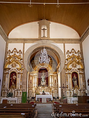 Our Lady of Assumption Church, Seia Editorial Stock Photo