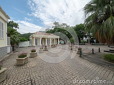 Our Lady of Carmel Church, Macau Editorial Stock Photo