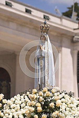 Our Lady of Fatima Stock Photo