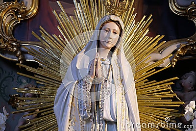 Our Lady of Fatima Stock Photo